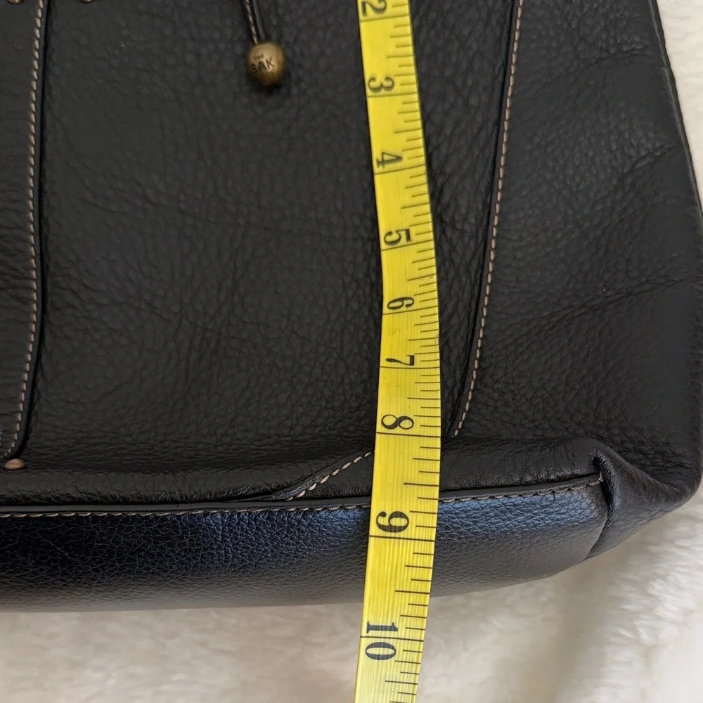 The Sak Black Leather Hobo Bag - Picture 9 of 12